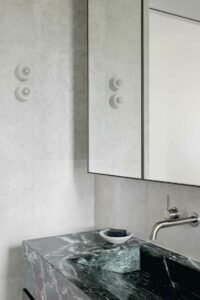 Ocean Street Narabeen, apartment interior, Karen Batchelor, bathroom detail