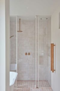Batchelor Isherwood Interior Design mosman home shower detail